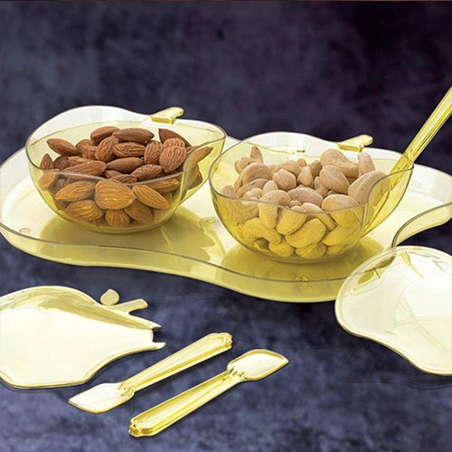 Apple Shape Serving Bowl Set 2pcs Multipurpose